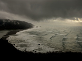 A Rare Snow Storm Approaches Del Norte Redwoods State Park