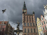 The Neptune Fountain in Gdansk's Main Thoroughfare  the Royal Way