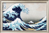 The Great Wave at Kanagawa (from 36 views of Mount Fuji)  c1829