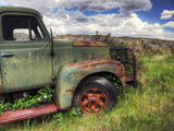 Old Mining Truck Rusts in a Field at the Atlas Coal Mine