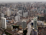 An Aerial View of Shanghai's Urban Sprawl