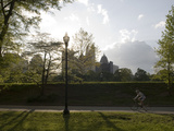People Exercising in Piedmont Park in Midtown  Atlanta