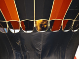 Flames from Propane Gas Heat Up a Hot Air Balloon