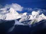The Chugach Mountain Range in Alaska