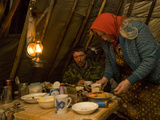 Matriarch and Son of the Last Nomadic Komi Reindeer Herding Clan