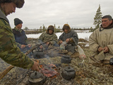 Komi Reindeer Herders Live on the Land in Reindeer Calving Season