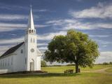 The Restored Metis Church St Antoine-De-Padoue (1883-84) at Batoche