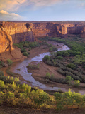 View from Tsegi Overlook  Cayon De Chelly National Monument  Arizona