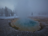 Steam Rising from Upper Geyser Basin