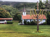 Our Lady of Sorrows Church  Built by Father Damien in 1874