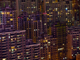 Tightly Packed Apartment Buildings in Shanghai