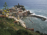 The Village of Vernazaa on Italy's Cinque Terre