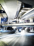 The Overlapping Lanes of the Yan'An Elevated Highway in Shanghai