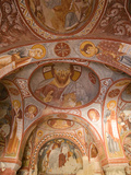 Murals on the Walls of a Church Carved into the Cliffs