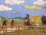 A Diorama with Cockroaches and Grasshoppers at the Indiana State Fair