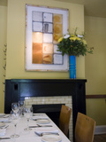 An Empty Table at South City Kitchen Restaurant in Midtown Atlanta