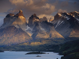 Horns of Paine Mountains  Torres Del Paine National Park  Patagonia  Chile