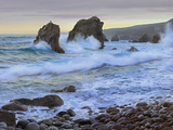 Cove and Seastacks Near Garrapata State  Beach Big Sur  California