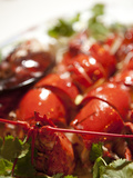 A Close View of a Lobster Meal