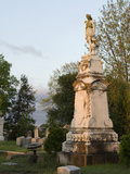 Morning Light on Tombstones and Tombs in the Oakland Cemetery  Atlanta