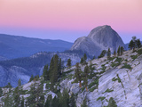 Half Dome Seen from Olmsted Point  Yosemite Nat'l Park  California