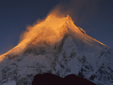 Manaslu (8 156 Meters) at Dawn  Mansiri Himal Region of the Nepalese Himalayas  Nepal