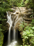 Waterfall in a Tributary of the Salobra River  Brazil