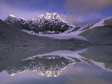Peaks Above Hinku Khola River  Nepal