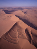 Aerial View of Star Dune Formations  Namib-Naukluft National Park  Namibia