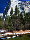 A Long Exposure and a Full Moon Light Up El Capitan as If it Were Day