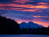 Sunrise Above Kijik Mountain