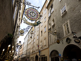 Signs and Architecture in the Salzburg Shopping District