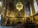 The Interior of Saint Vitus Cathedral  Prague