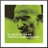 Gandhi: Eye for an Eye