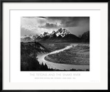 Tetons and The Snake River  Grand Teton National Park  c1942