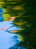Soft Colors and Reflections in Gently Rippled Water