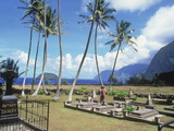 Grave of Father Damien  Who Ministered to a Colony of Lepers