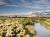 A River Running Through a Pastoral Valley