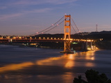 The Golden Gate Bridge and San Francisco at Night