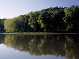 Scenic View of the Cumberland River and Trees Along the Shore