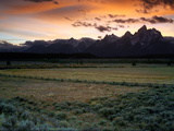 Grand Teton National Park at Sunset