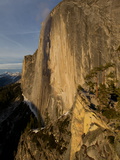 The Northwest Face of Half Dome Peak in Yosemite National Park