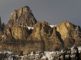 Majestic Castle Mountain in the Canadian Rockies