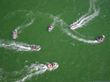 Fishing Boats Jockey for Position in Order to Catch the Most Salmon