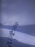 The Ski Lift at Faraya Ski Resort Near Beirut