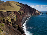 The Rugged Northwest Coast of the Remote Island of Tristan Da Cunha