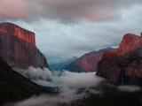 Fog Settles over Yosemite Valley