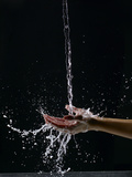 Washing Hands with Soap to Prevent the Spread of Infection