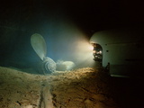 The Starboard Propeller of the RMS "Titanic"  Broken When the Stern Hit Bottom