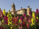 Flower Gardens in Front of the Union Buildings  Parliament